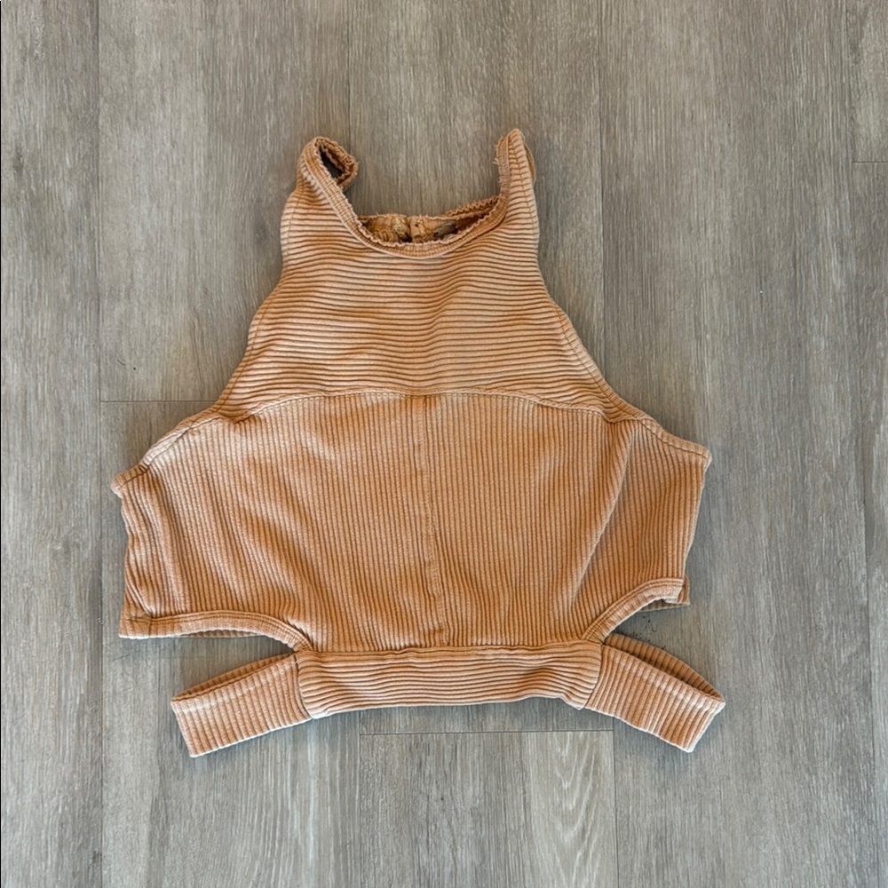 Free People Orange Tank Top